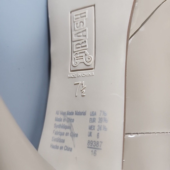 Brash Platform Spiked Stilettos - Tan - Size 7.5 BAD Girl Pumps - Picture 6 of 10